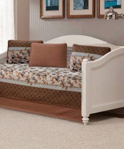 Juego de colcha acolchada de 5 piezas para cama de día Kids