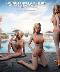 Figuras de Acción Realistas de Cuerpo Femenino sin Costuras