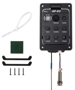 Preamp Pickup de Guitarra Acústica Plástico 301 con