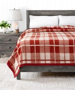 Manta de lana virgen Poyet Motte Rivoli 400GSM, peso