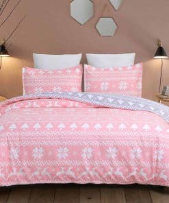 Set de Funda Nórdica de Microfibra Cepillada Suave con