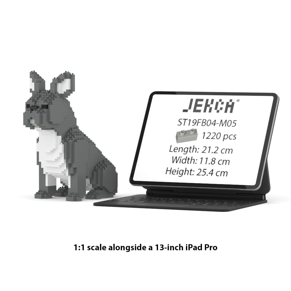 JEKCA Bulldog Francés 04S-M05 | Bloques de Construcción de - Imagen 3