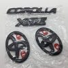 Sobrepuestos de Emblemas Negros Genuinos Toyota 2020 &