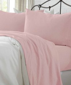 Juego de sábanas de franela California King de 4 piezas de