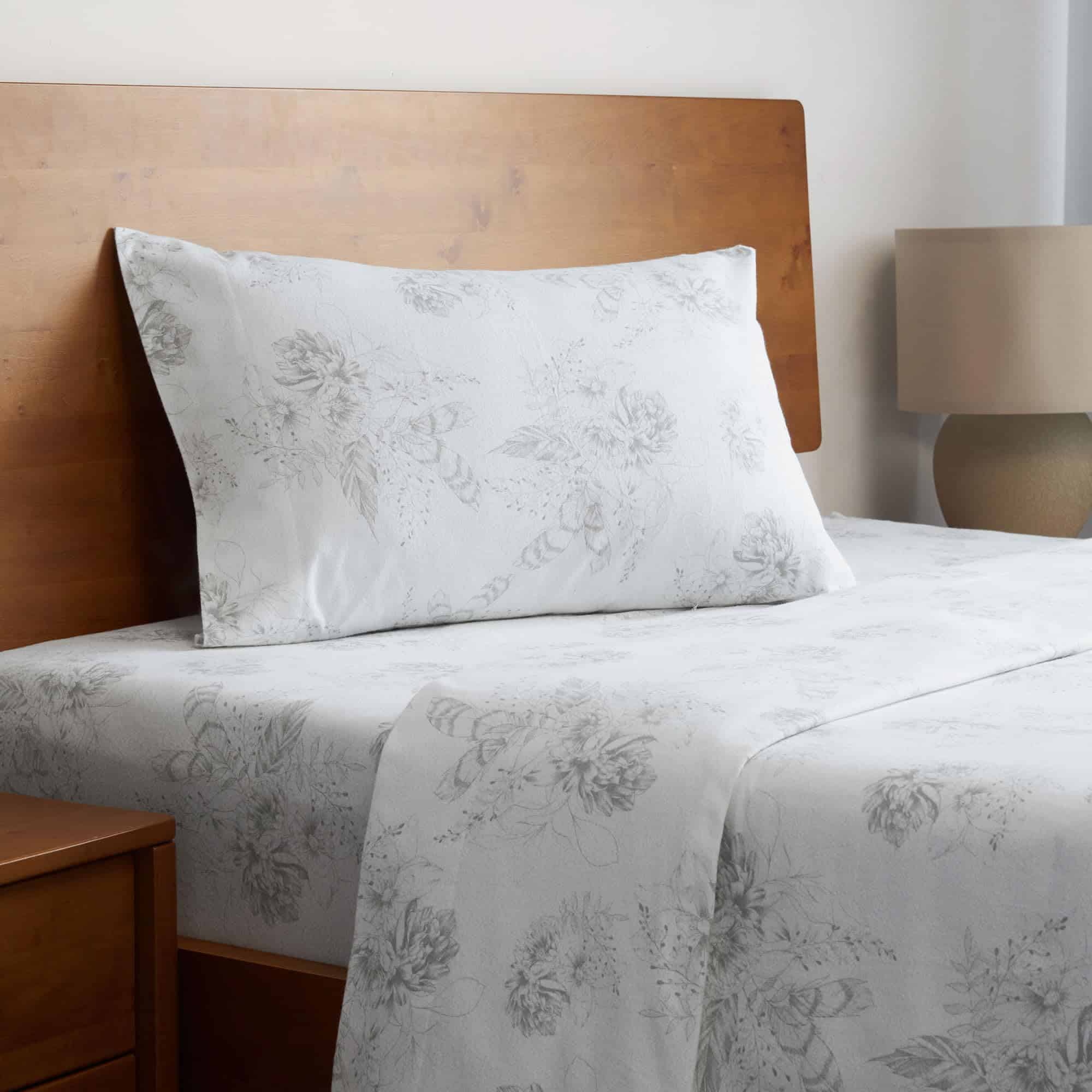 Juego de Sábanas de Franela Mellanni - 4 - Cuadros) - Imagen 3