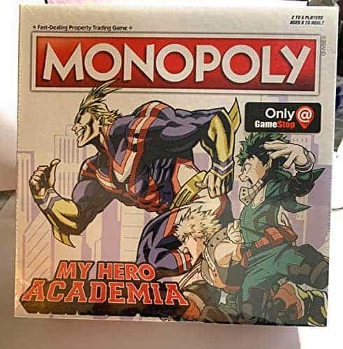 Juego de mesa exclusivo de My Hero Academia de USAopoly