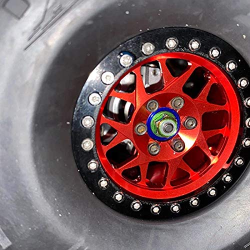 4PCS 2.2" RC Ruedas de Bloqueo de Cuentas de Aluminio con - Imagen 8