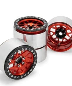 4PCS 2.2" RC Ruedas de Bloqueo de Cuentas de Aluminio con