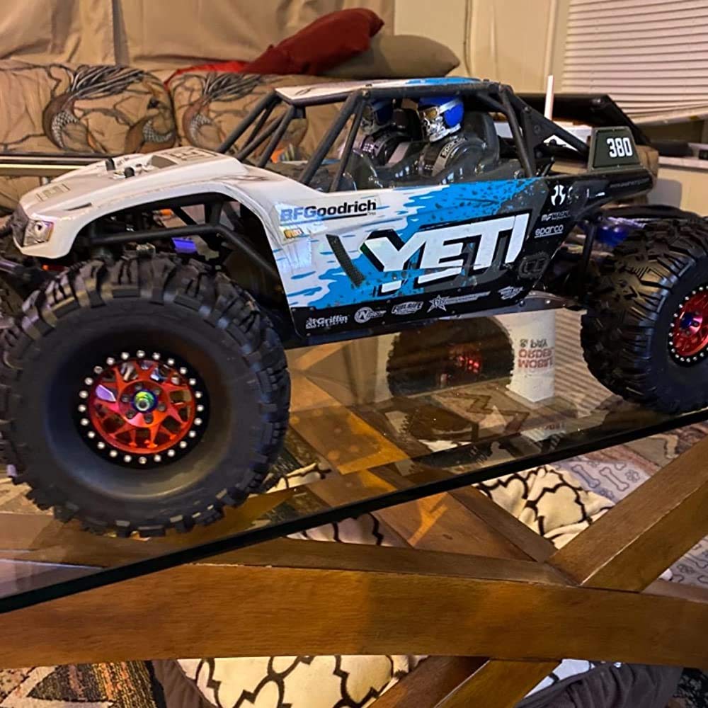 4PCS 2.2" RC Ruedas de Bloqueo de Cuentas de Aluminio con - Imagen 7