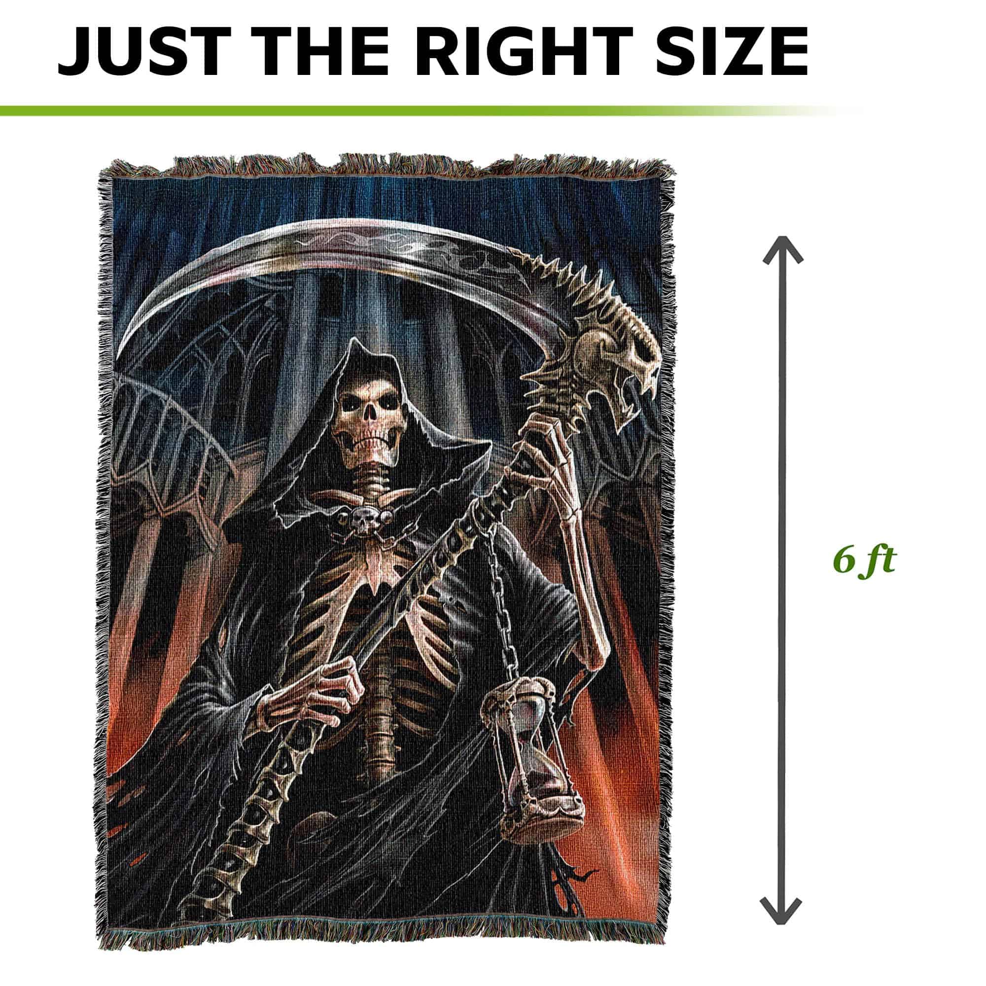 Manta tejida por Pure Country Weavers Final Verdict Grim - Imagen 5