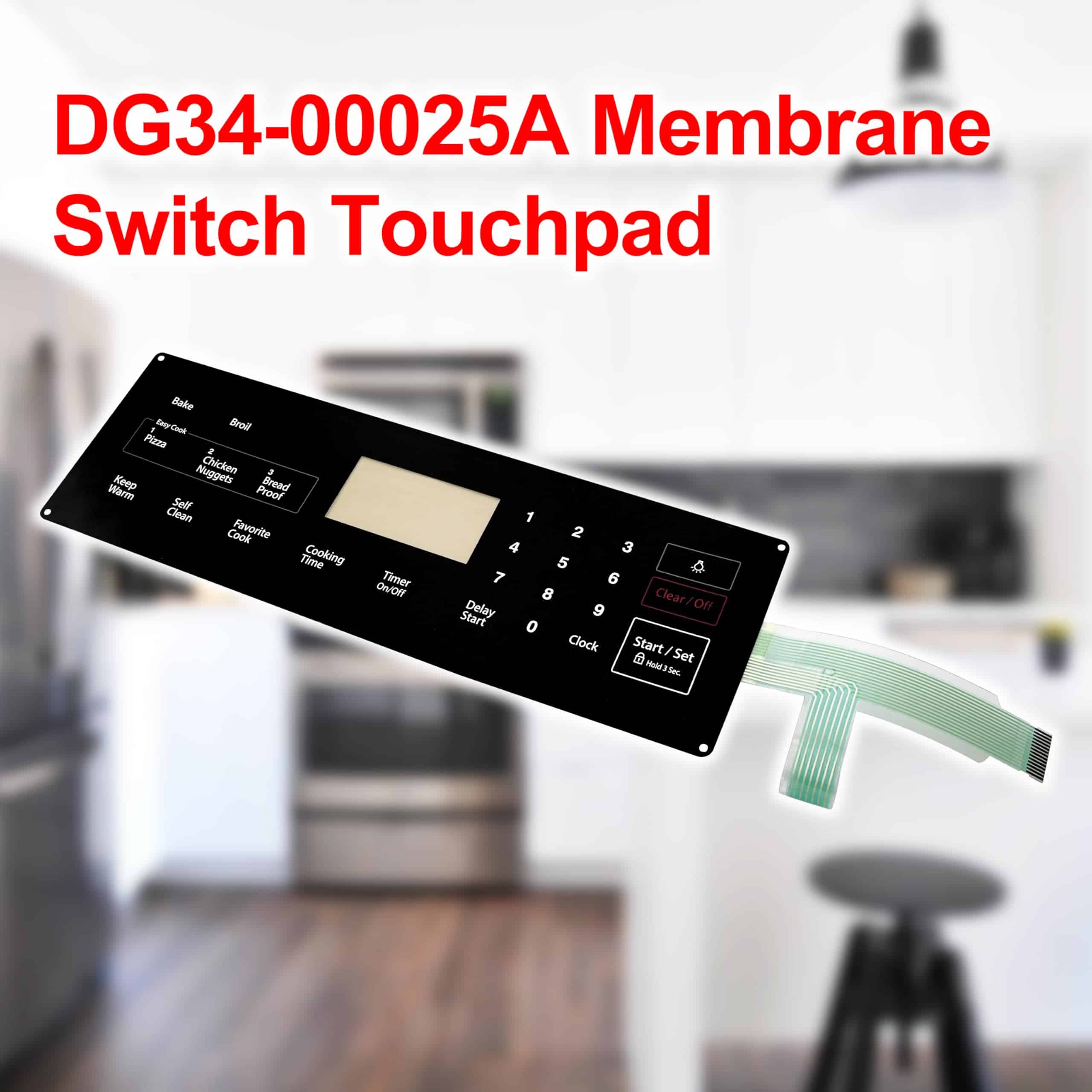 ShineUs DG34-00025A Membrana de Interruptor Táctil - Imagen 5