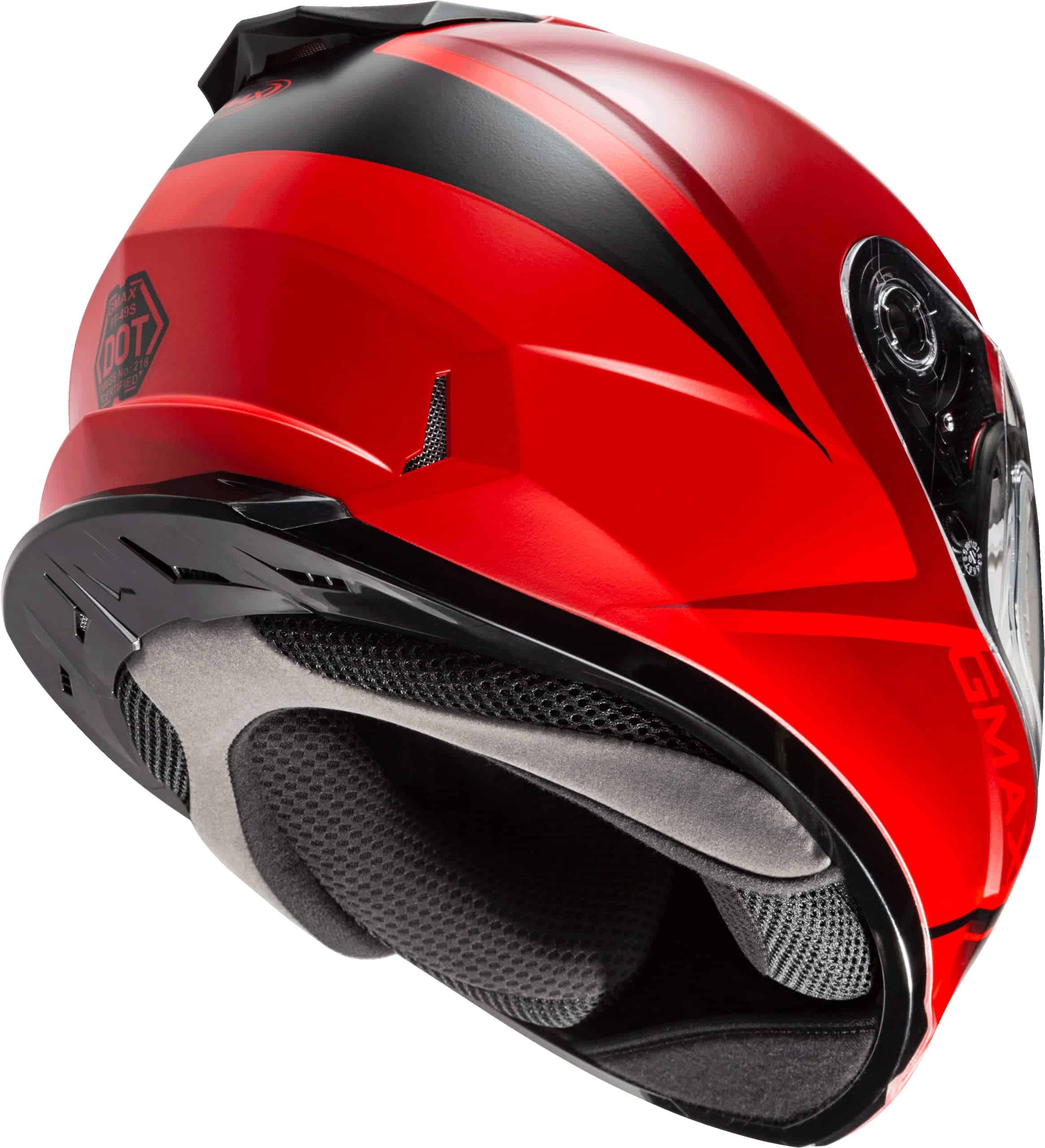 Casco de Nieve Juvenil GM-49Y Mate ROJO/Negro YS - Imagen 3