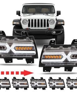 Luces de Niebla Winjet Para [Jeep Wrangler JL 2018-2022