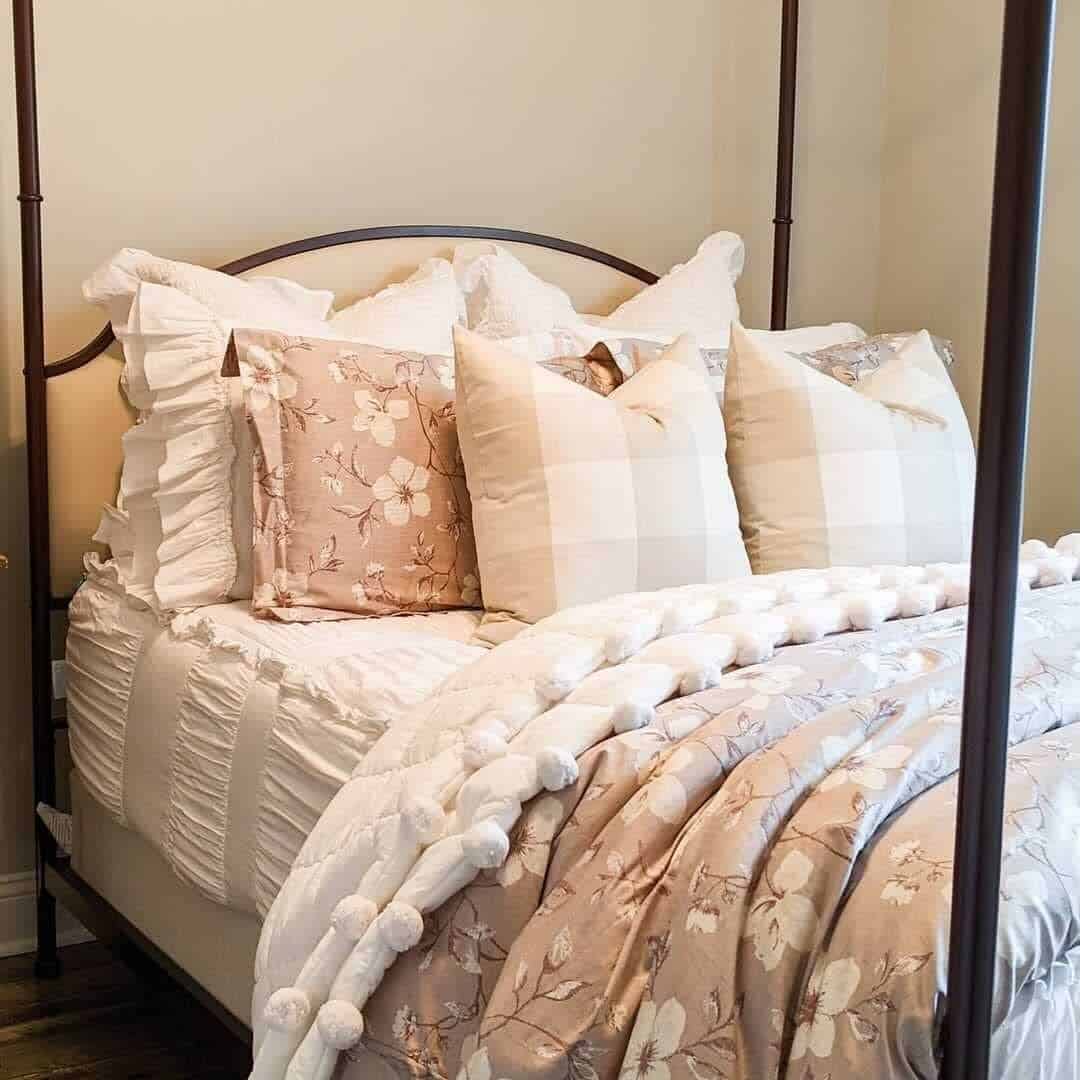 Cobertor de Edredón de Algodón 100% Tamaño Queen - Ropa de - Imagen 6