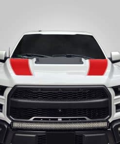 Kit de gráficos de franjas de carrera para capó de fábrica