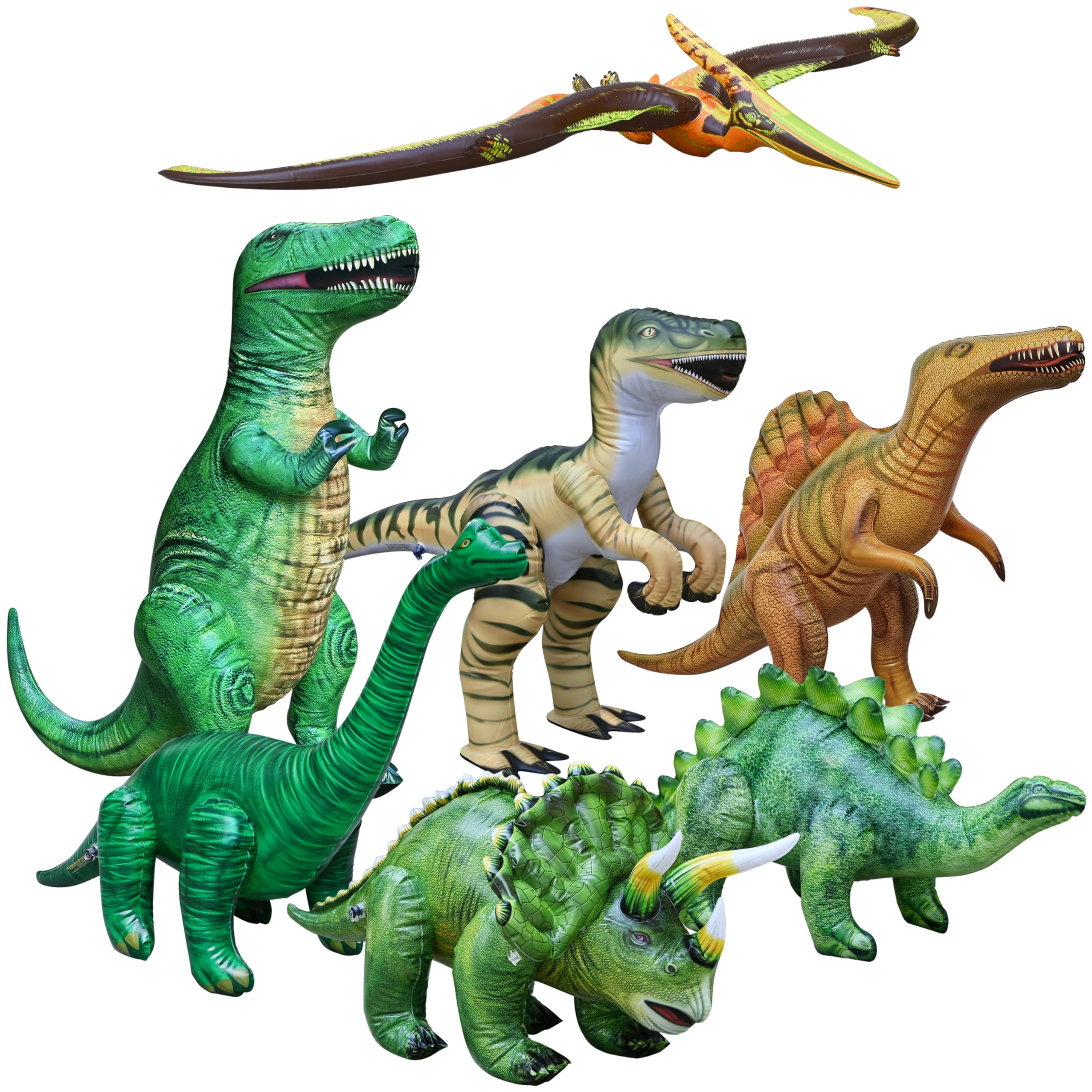 Jet Creations Inflable de Dinosaurio (Los 7)