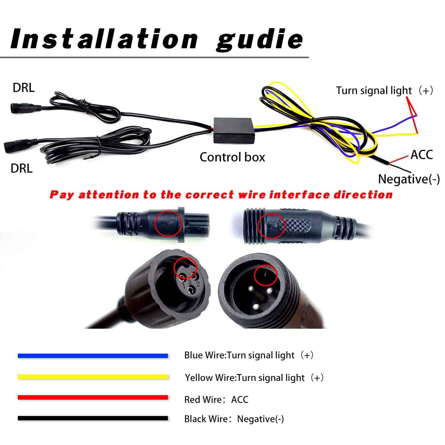 KE-KE Tira LED de Doble Fila Dual Color Luces de - Imagen 7