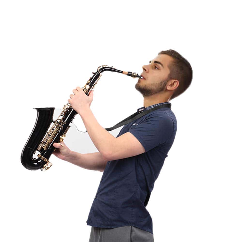 Kit de saxofón Glarry Student Alto Eb E-flat en Oro Lacado - Imagen 8