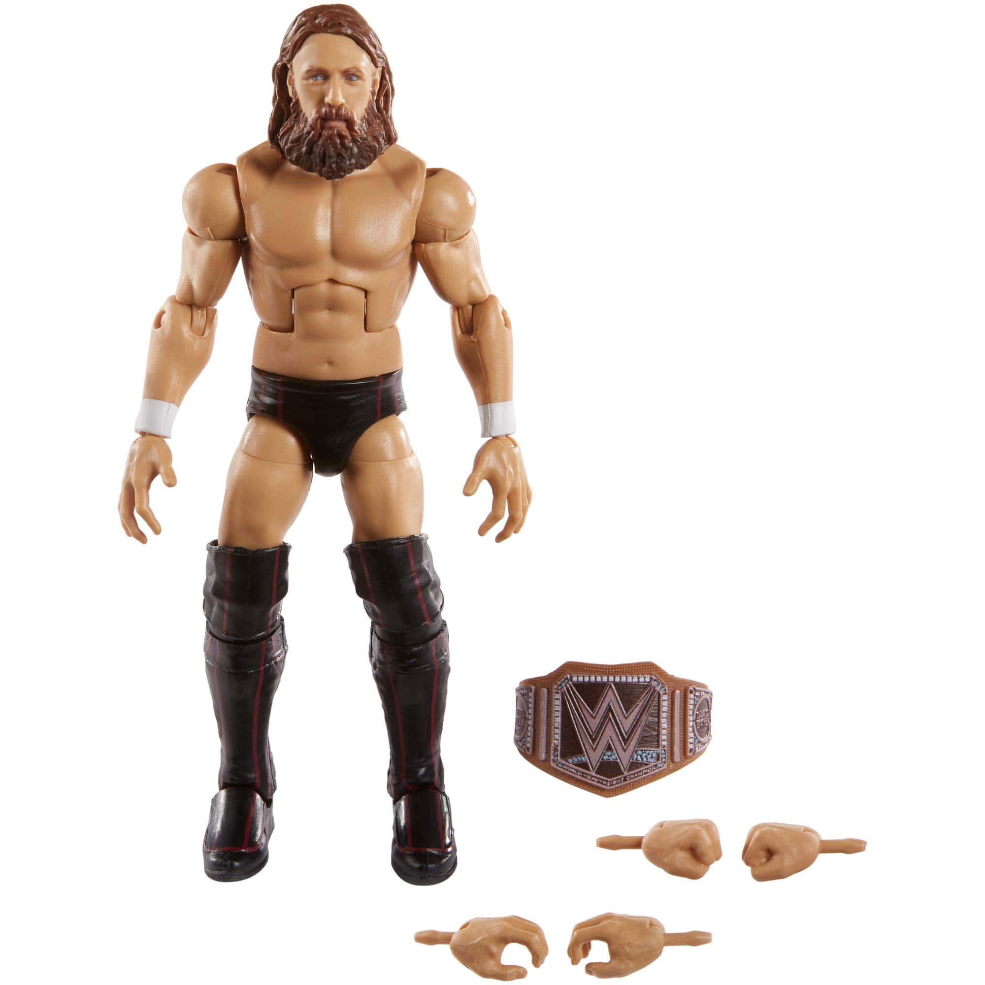 Figura de Acción Elite Series #73 de WWE Daniel Bryan con