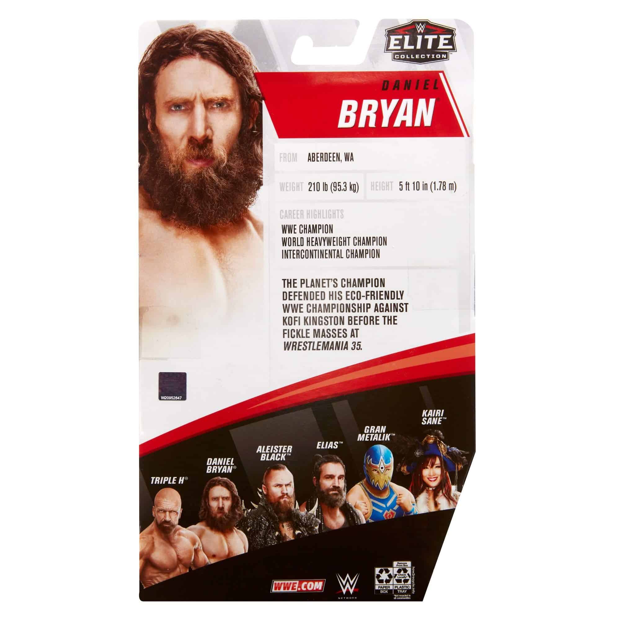 Figura de Acción Elite Series #73 de WWE Daniel Bryan con - Imagen 7