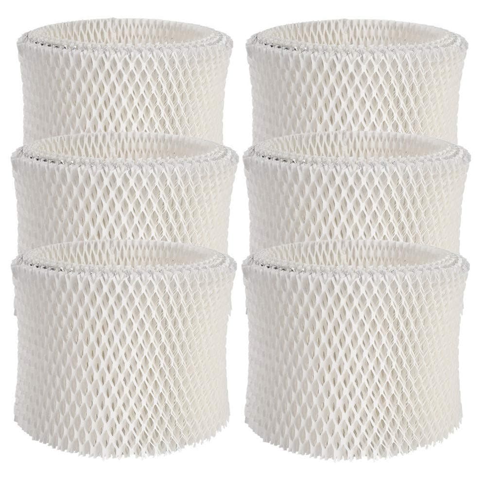 Paquete de 6 filtros de mecha para humidificador de