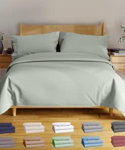 Juego de sábanas BAMPURE Luxury Series Full - 100% Pura