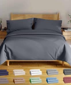 Juego de sábanas California King BAMPURE - 100% Viscosa