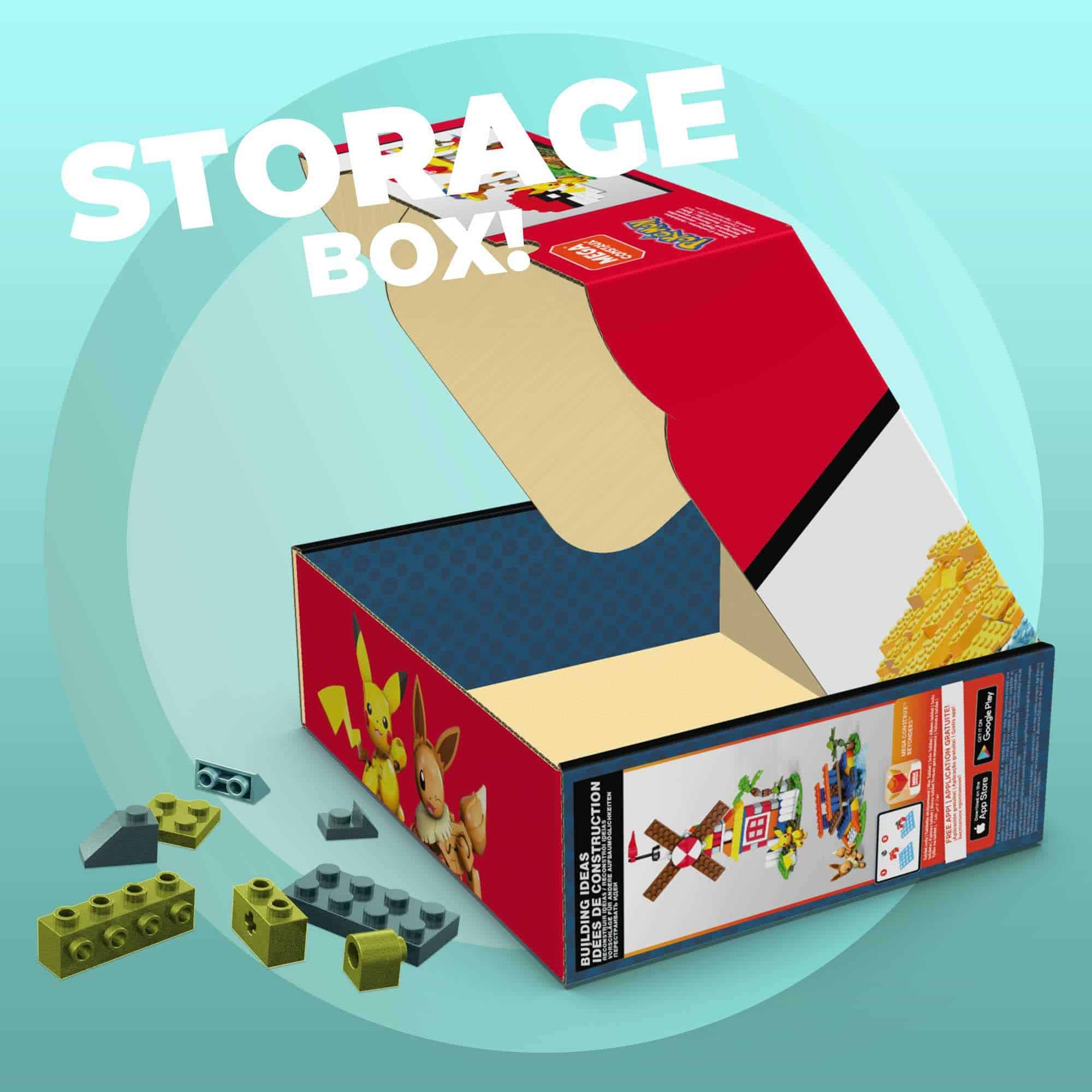 Set de juguetes de construcción de Mega Pokémon, caja de - Imagen 6