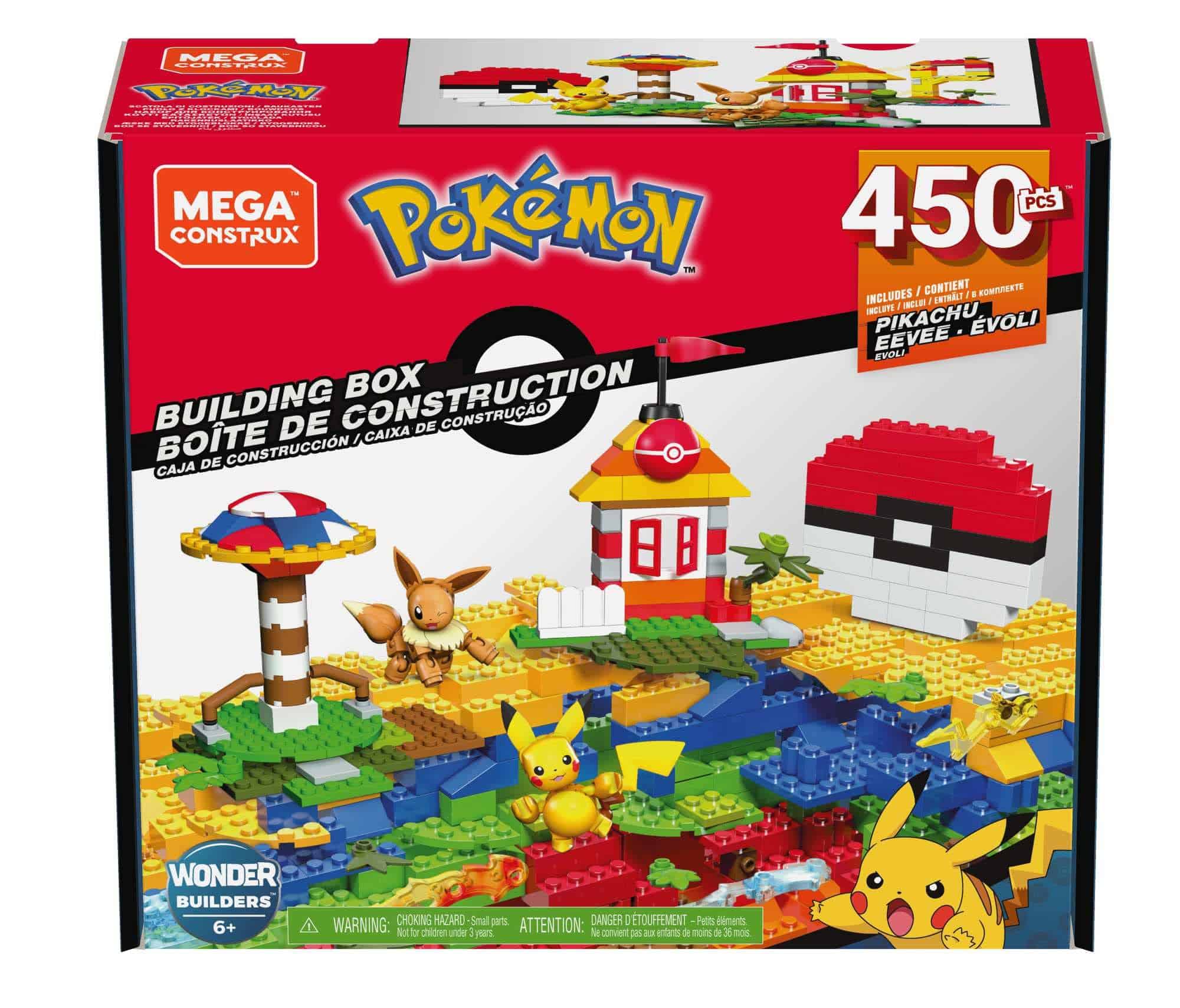 Set de juguetes de construcción de Mega Pokémon, caja de - Imagen 8