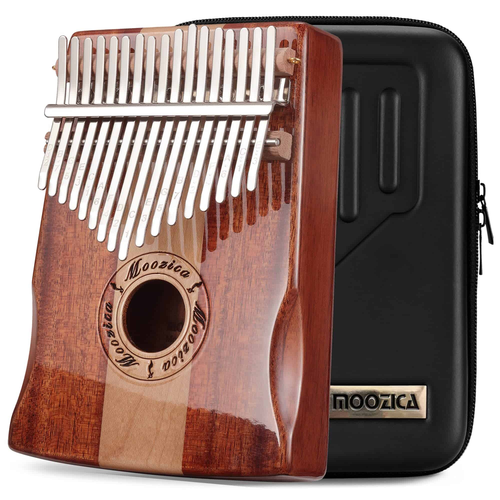 Kalimba de 17 teclas Moozica, Piano de Pulgar Profesional
