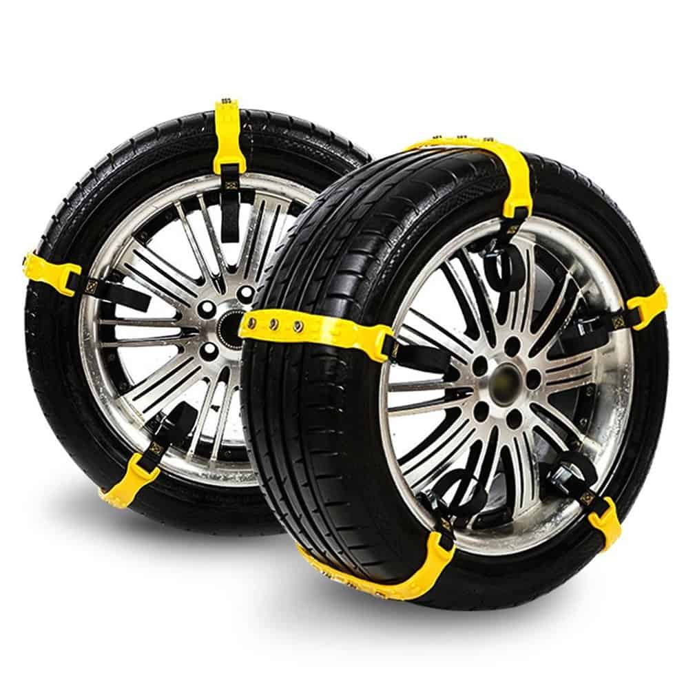 Cadenas de Nieve MeiLiMiYu para Auto, 10pcs Ajustables