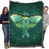 Manta Damask Luna Moth de Pure Country Weavers por Brigid