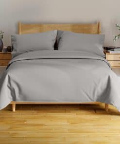 Juego de sábanas King de la Serie de Lujo -Gris Claro