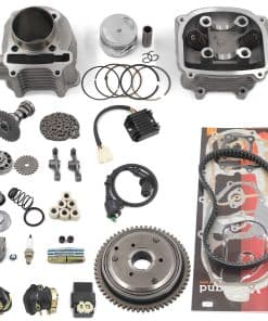 Kit completo de reconstrucción de culata GY6 con válvulas,