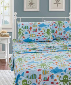 Juego de sábanas multicolor Better Home Style Under The Sea