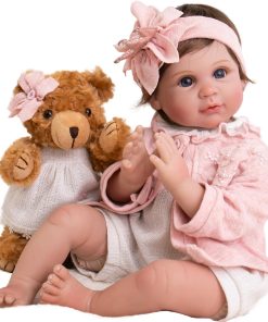 Muñeca Bebé Reborn Aori - Muñeca Realista de Niña de 22