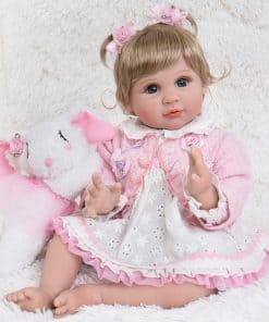 Muñecas Bebé Realistas Aori 22 Pulgadas Muñeca Niña