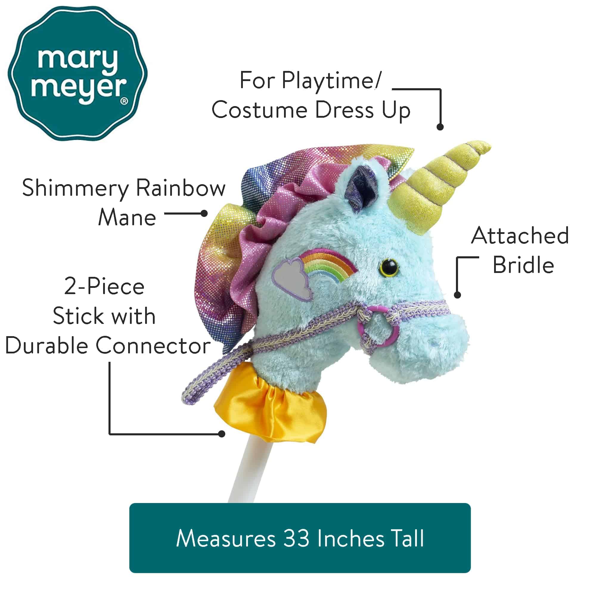Juguete de Caballo de Palo Mary Meyer Fancy Prancer, - Imagen 5