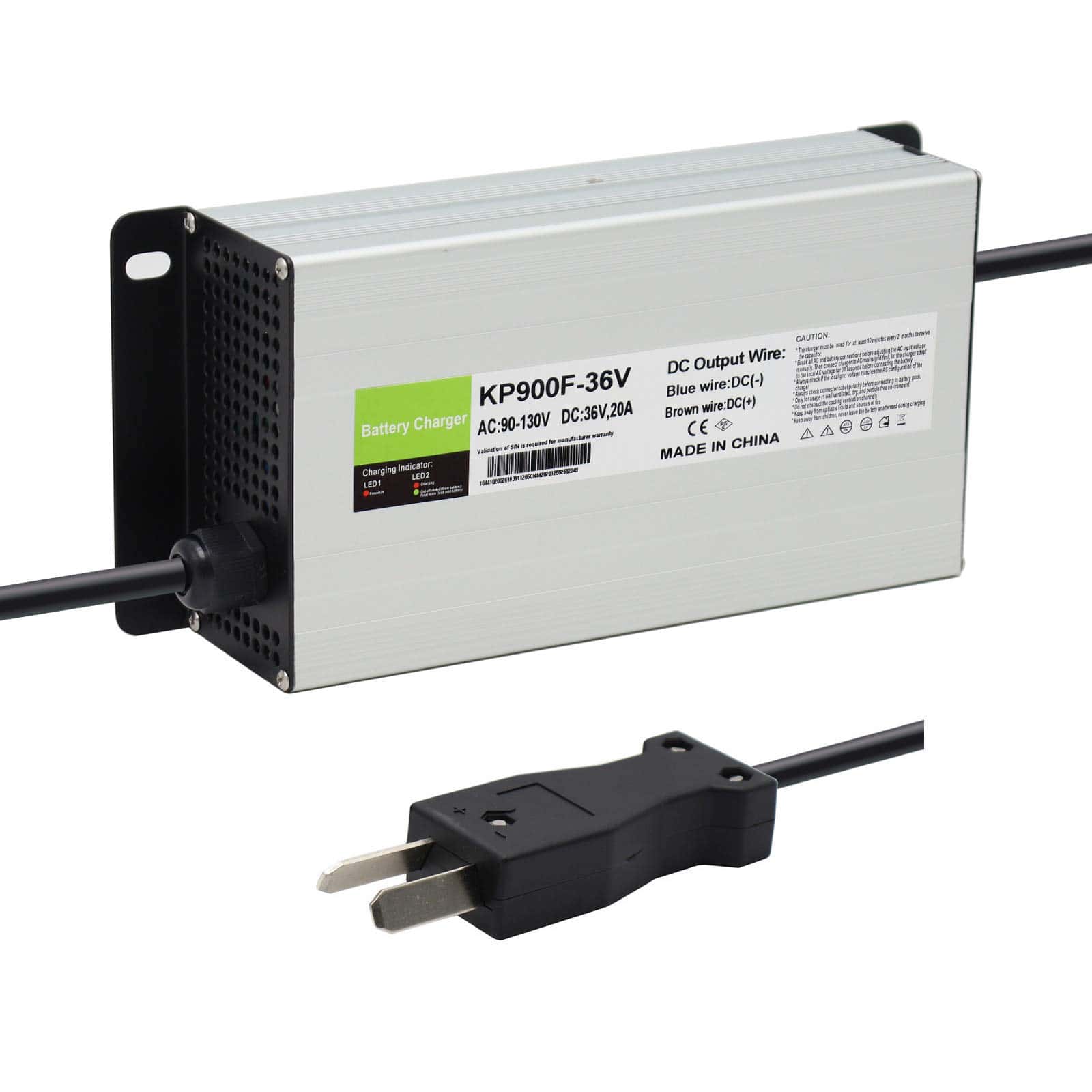 Nuevo Cargador de Batería para Carro de Golf de 36V 20A con