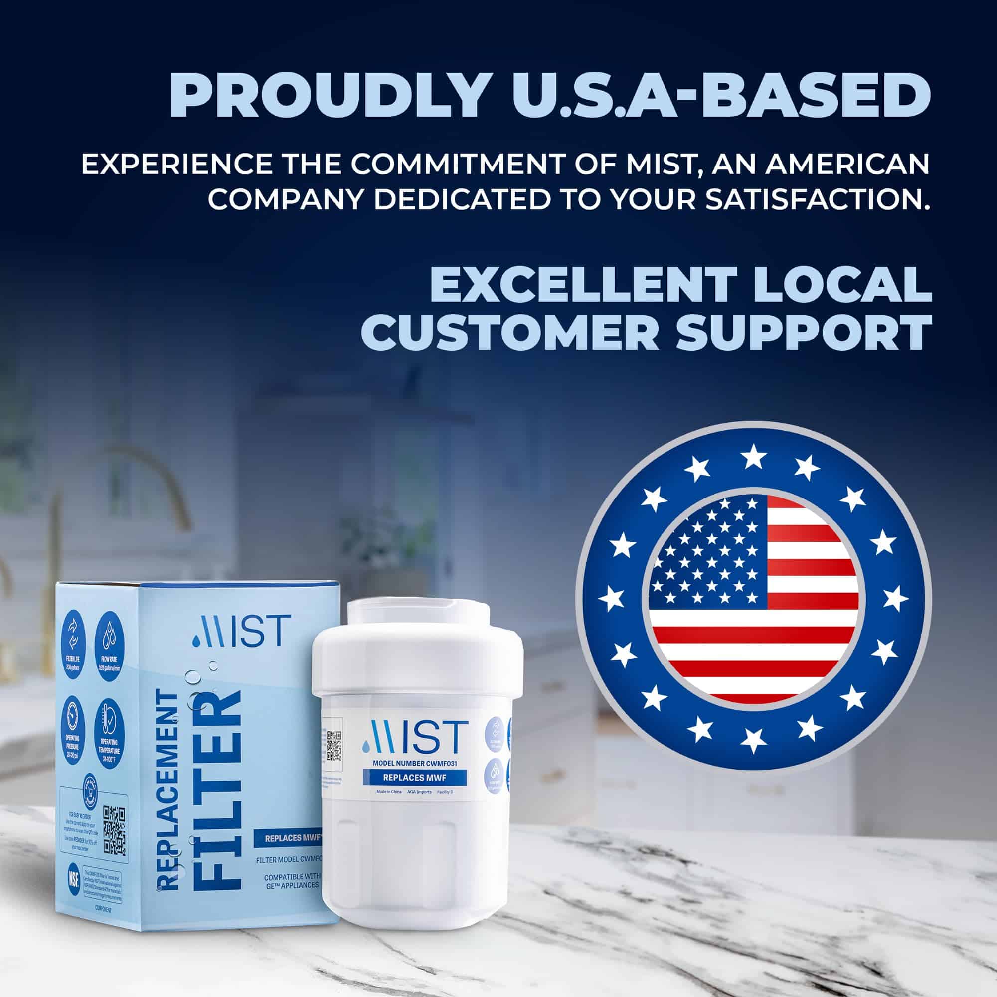 Filtro de Agua de Repuesto MIST MWF para GE, Filtro de Agua - Imagen 7