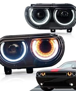 Faros proyectores VLAND compatibles con Dodge Challenger