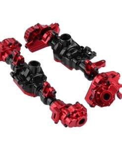 VGEBY1 Portal Axles, Ejes de Portal de Metal Rojo Frontal y