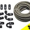 Kit de Manguera de Combustible de Acero Inoxidable Trenzado