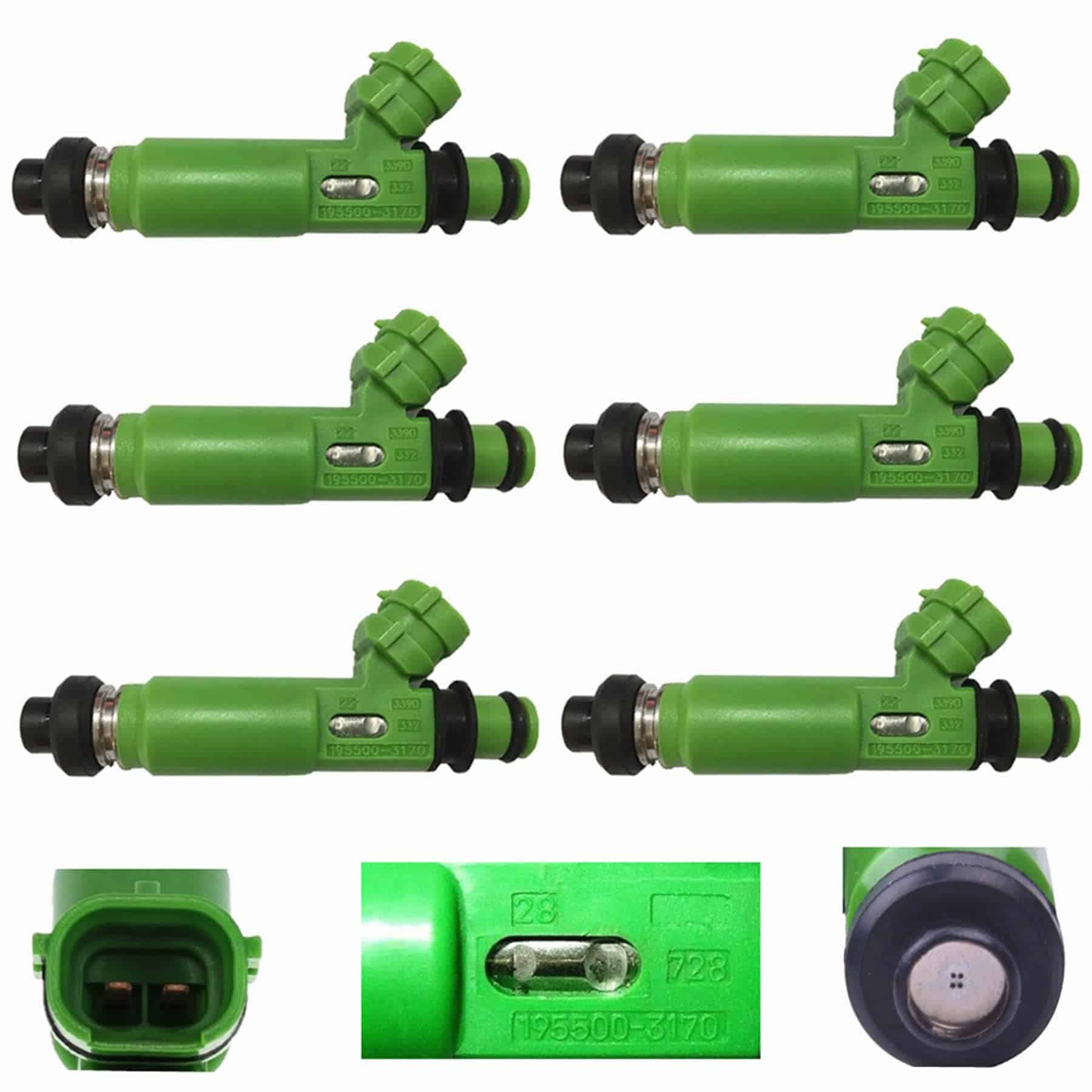 Inyector de combustible IXGKHC 195500-3170 se ajusta a