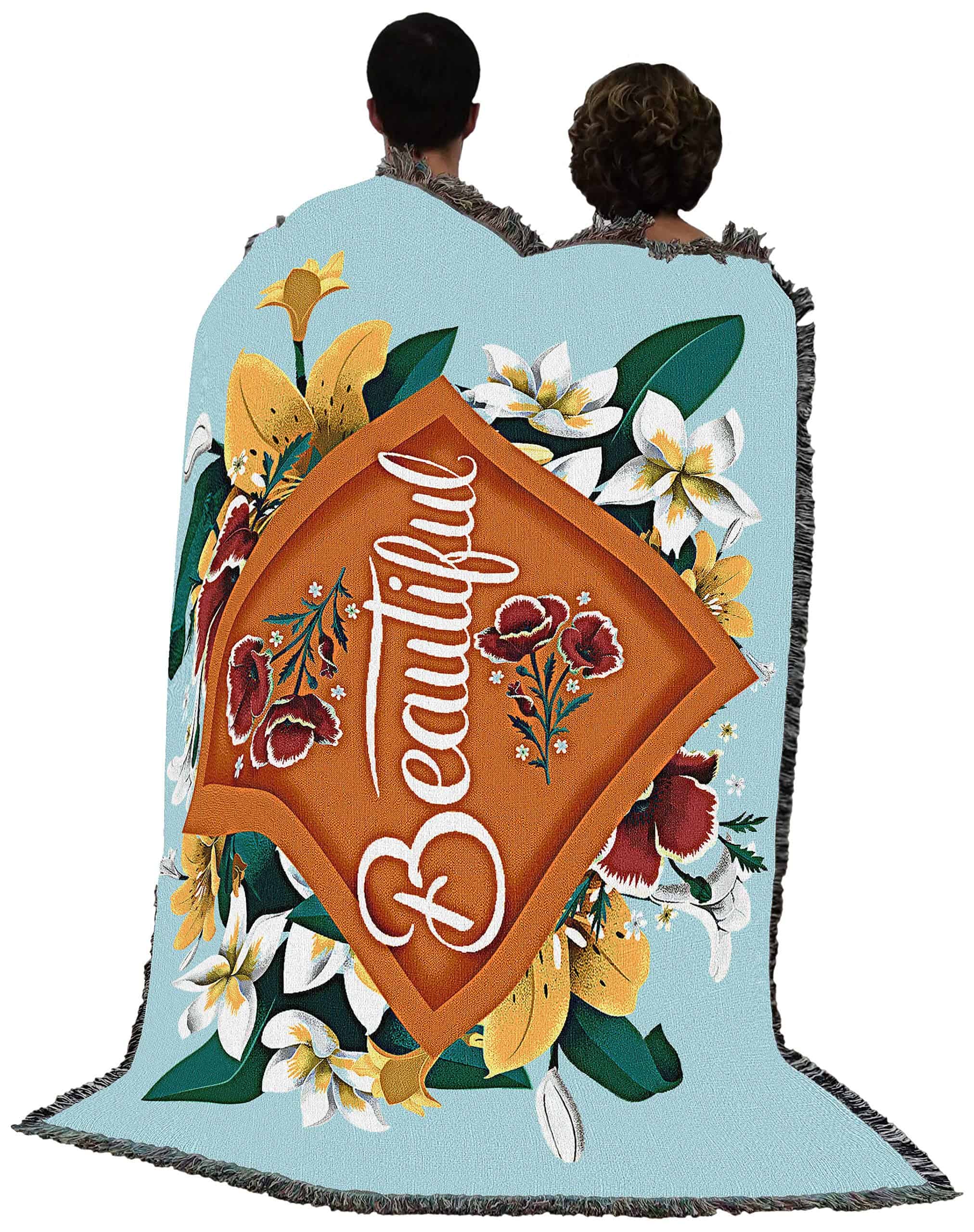 Manta Frida Kahlo de Pure Country Weavers - Hermosa y - Imagen 4