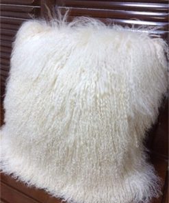 Funda de almohada de piel de cordero mongol yingda1992