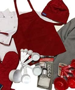 Set de Chef para Niños-CHEFSKIN - Chaqueta Gorro Mandil