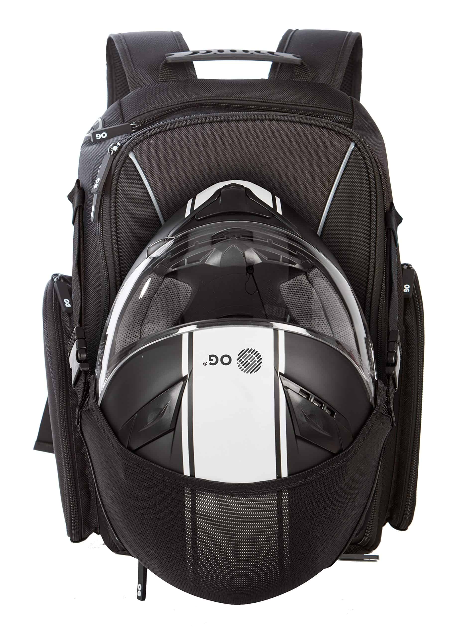 Mochila de Motocicleta OG Original GO Negro Impermeable,