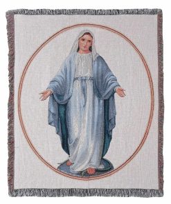 Manta de Tapiz de la Virgen María