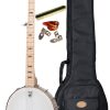 Banjo Deering Goodtime de 5 cuerdas de espalda abierta -